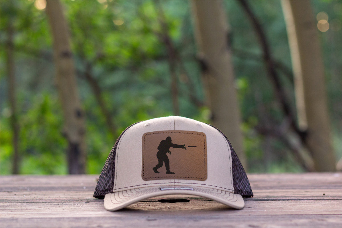 Sasquatch Frisbee Hat Khaki/Coffee Richardson 112 Bigfoot