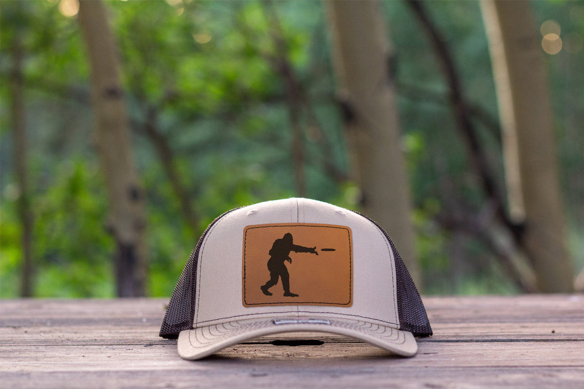 Sasquatch Frisbee Hat Khaki/Coffee Richardson 112 Bigfoot
