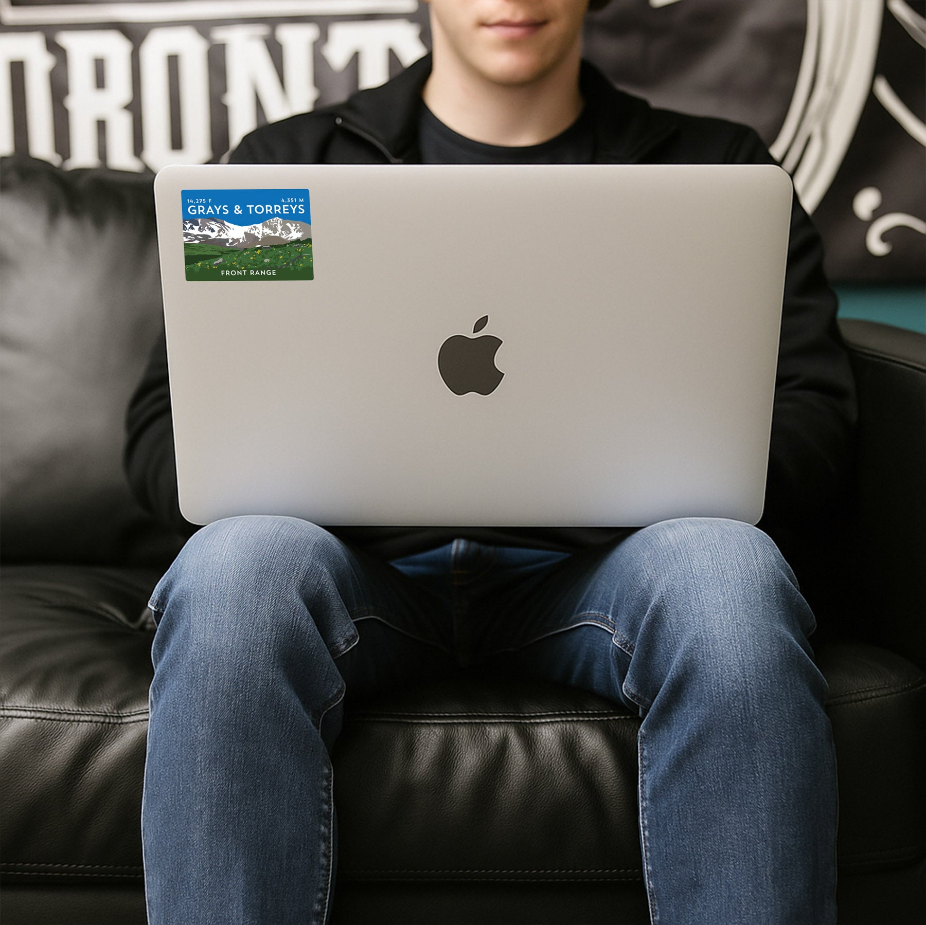 Grays & Torreys Colorado 14er Sticker