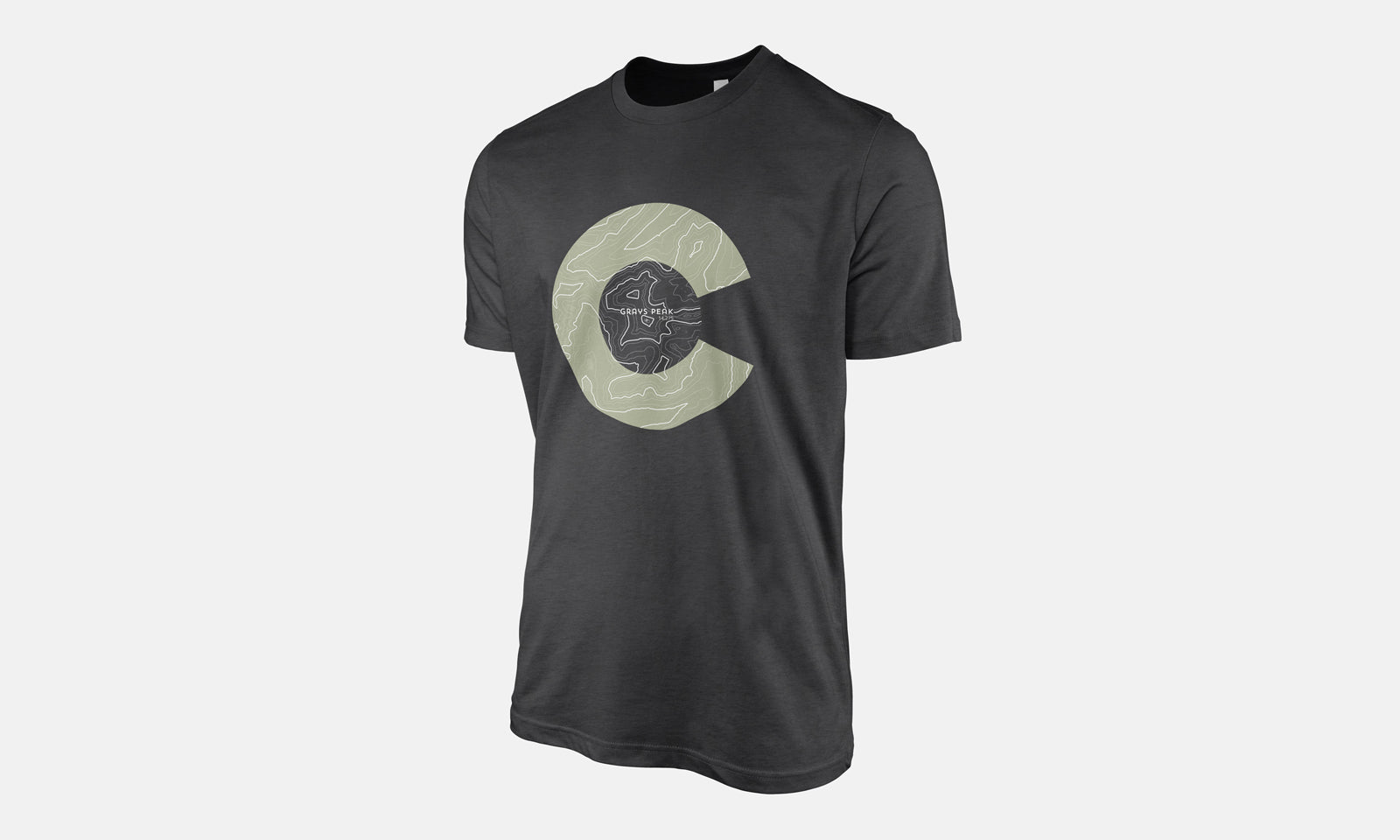 Grays Peak Topo 14er Shirt