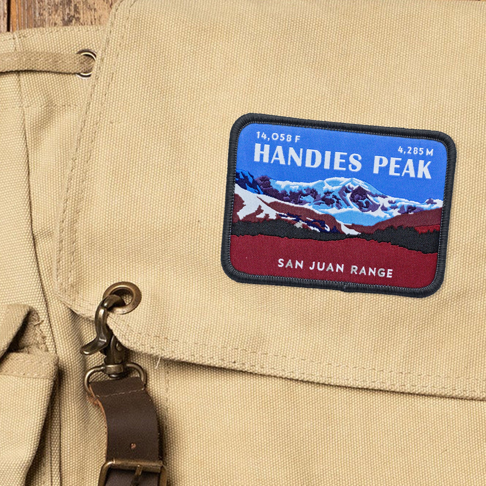 Handies Peak Colorado 14er Patch