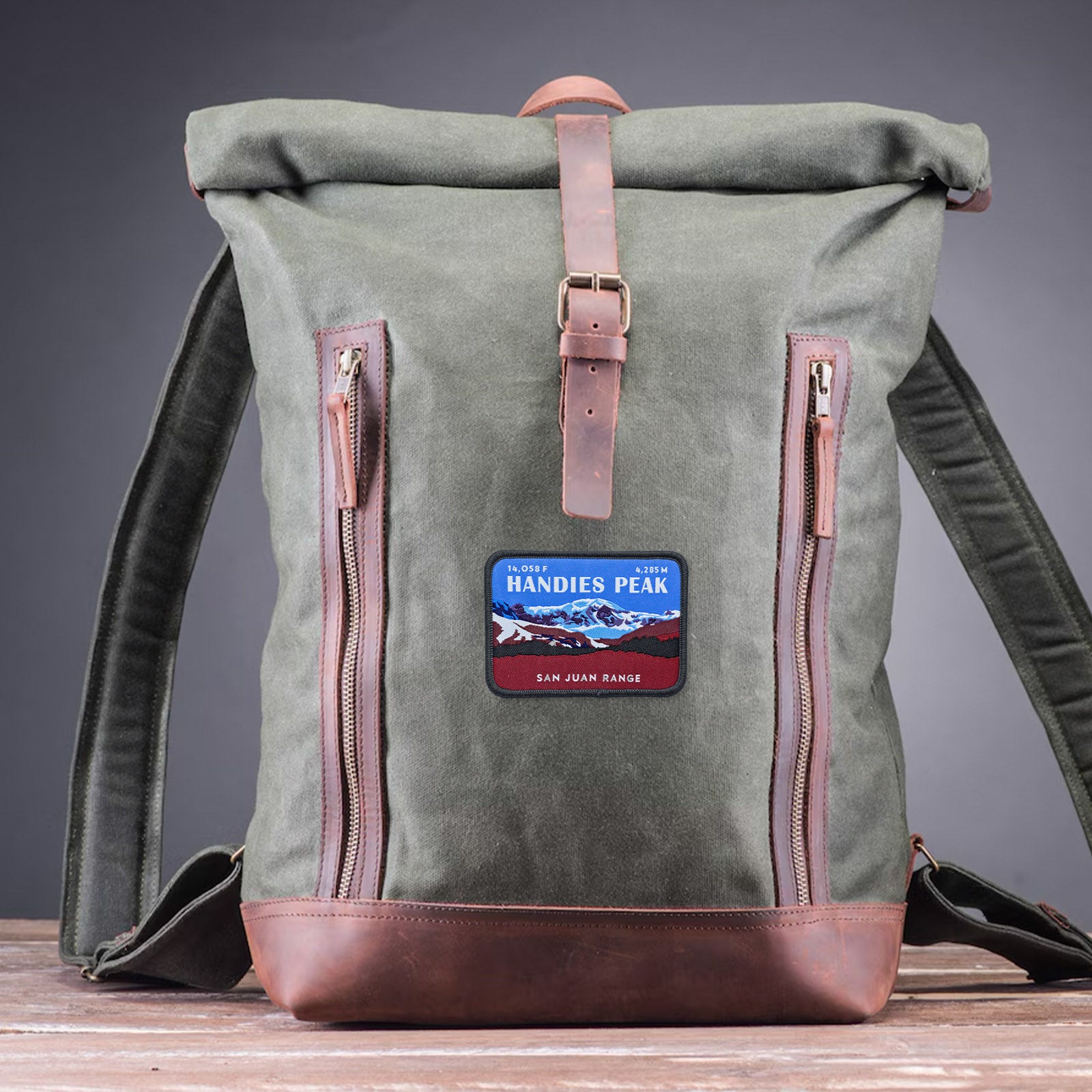 Handies Peak Colorado 14er Patch