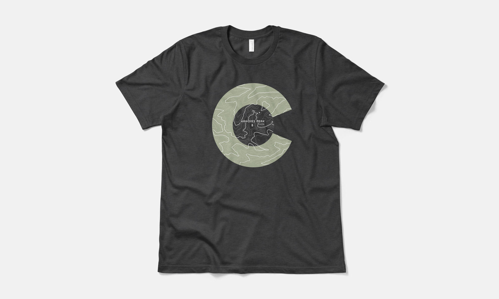 Handies Peak Topo 14er Shirt