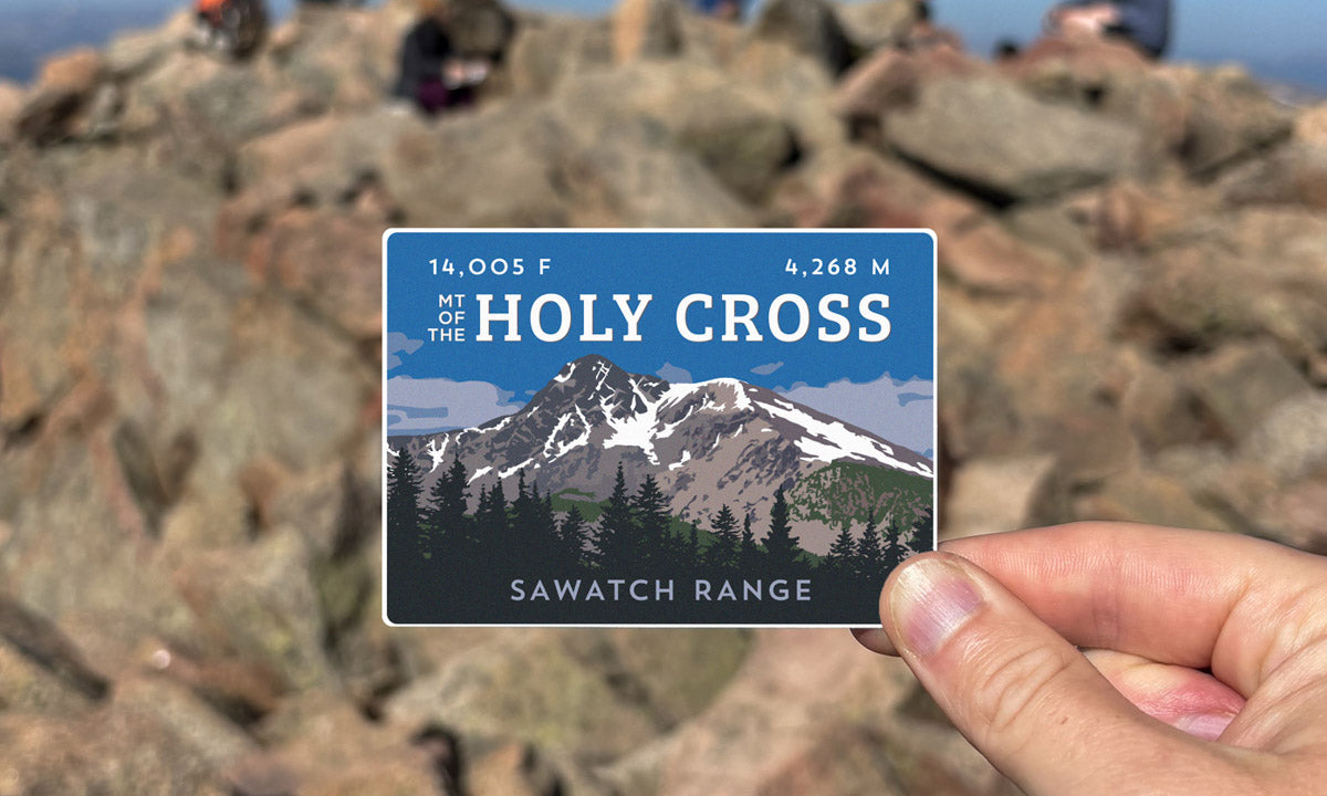 Mount of the Holy Cross Colorado 14er Sticker
