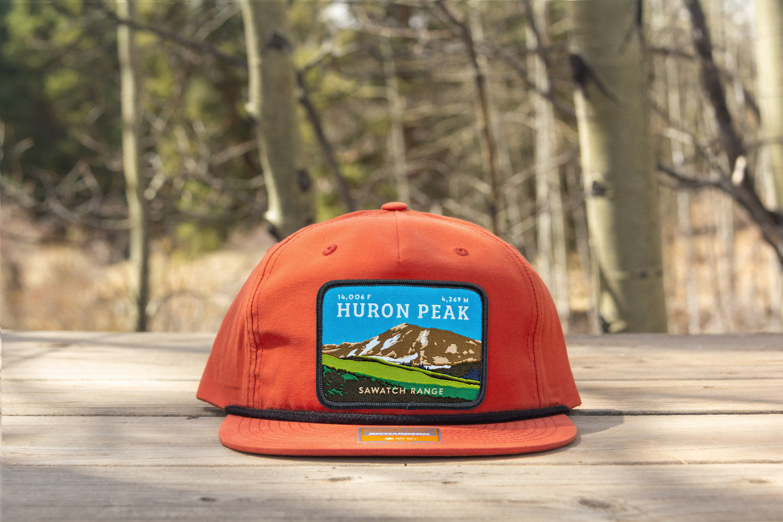 Huron Peak Colorado 14er Rope Hat