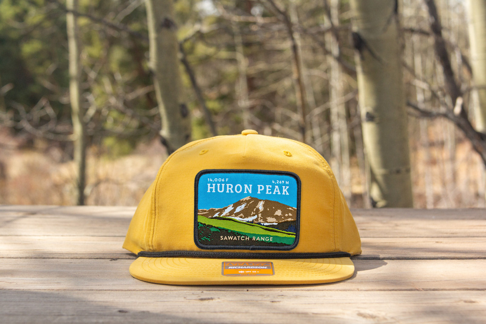 Huron Peak Colorado 14er Rope Hat