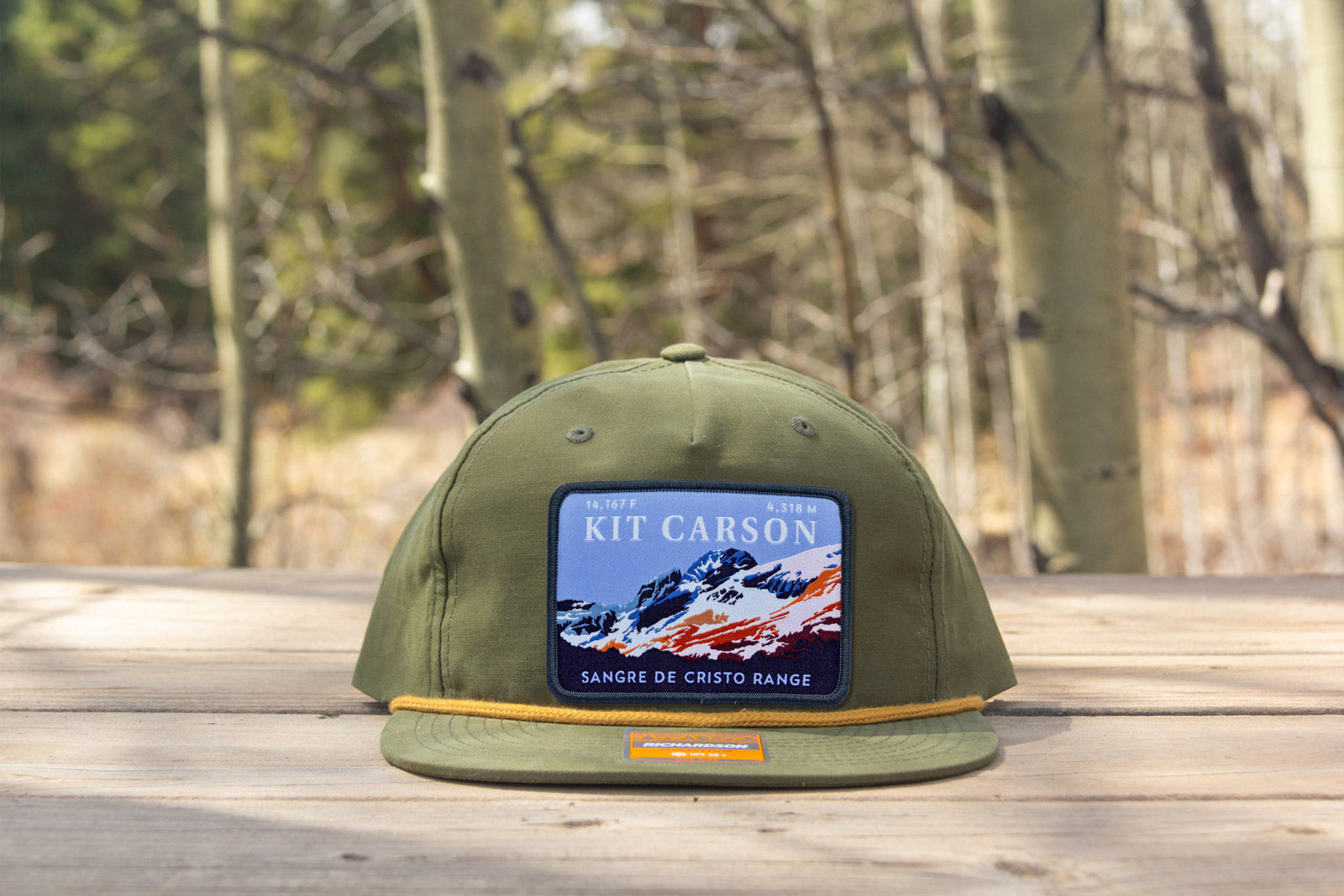 Kit Carson Peak Colorado 14er Rope Hat