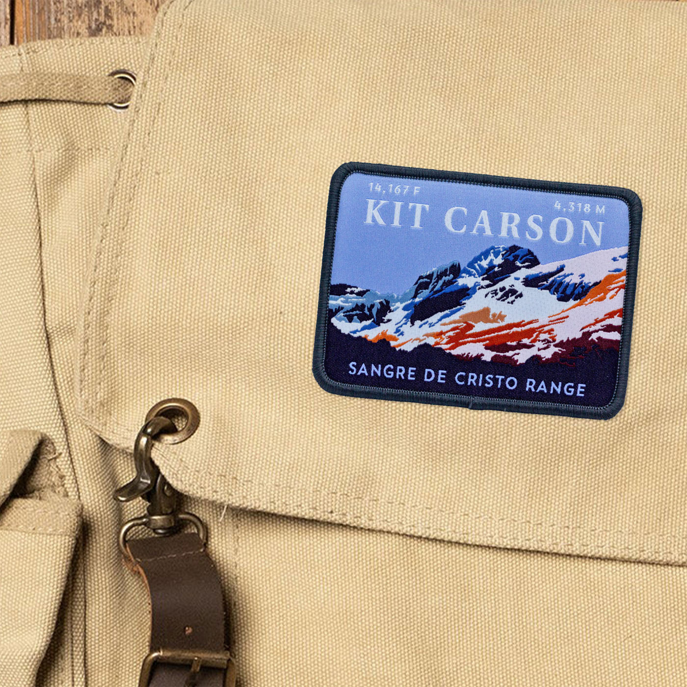 Kit Carson Peak Colorado 14er Patch
