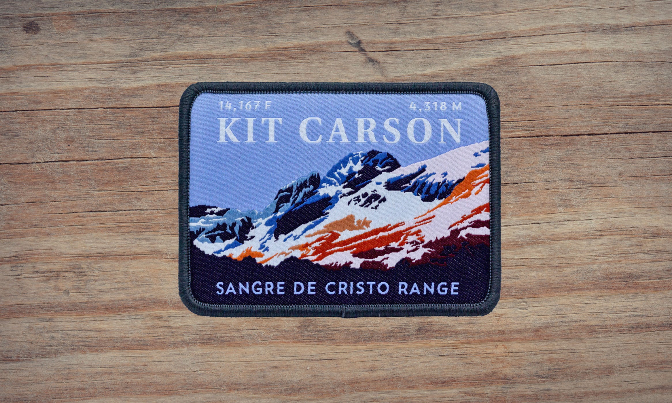 Kit Carson Peak Colorado 14er Patch