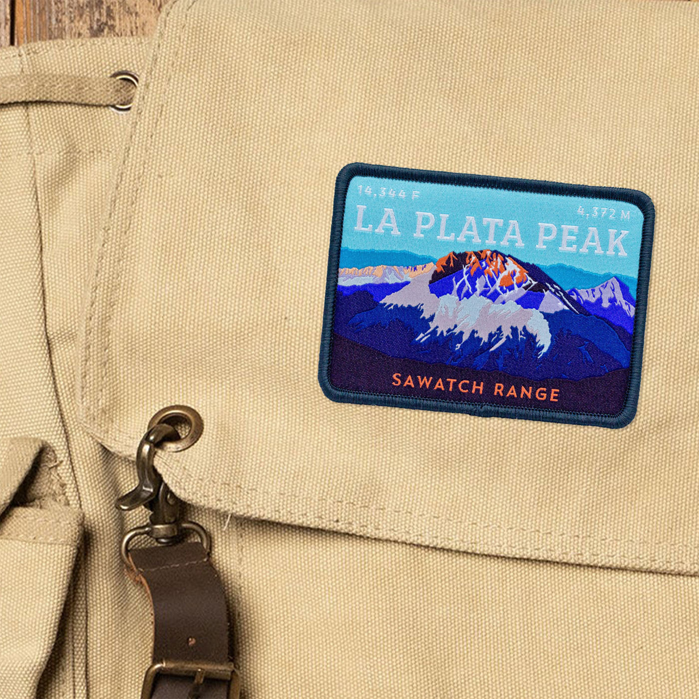 La Plata Peak Colorado 14er Patch