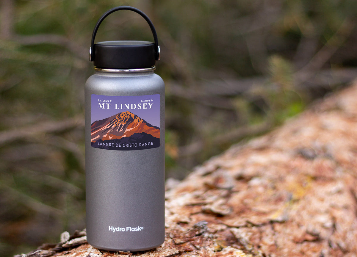 Mount Lindsey Colorado 14er Sticker