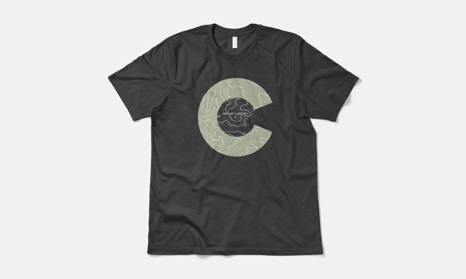 Mount Lindsey Topo 14er Shirt