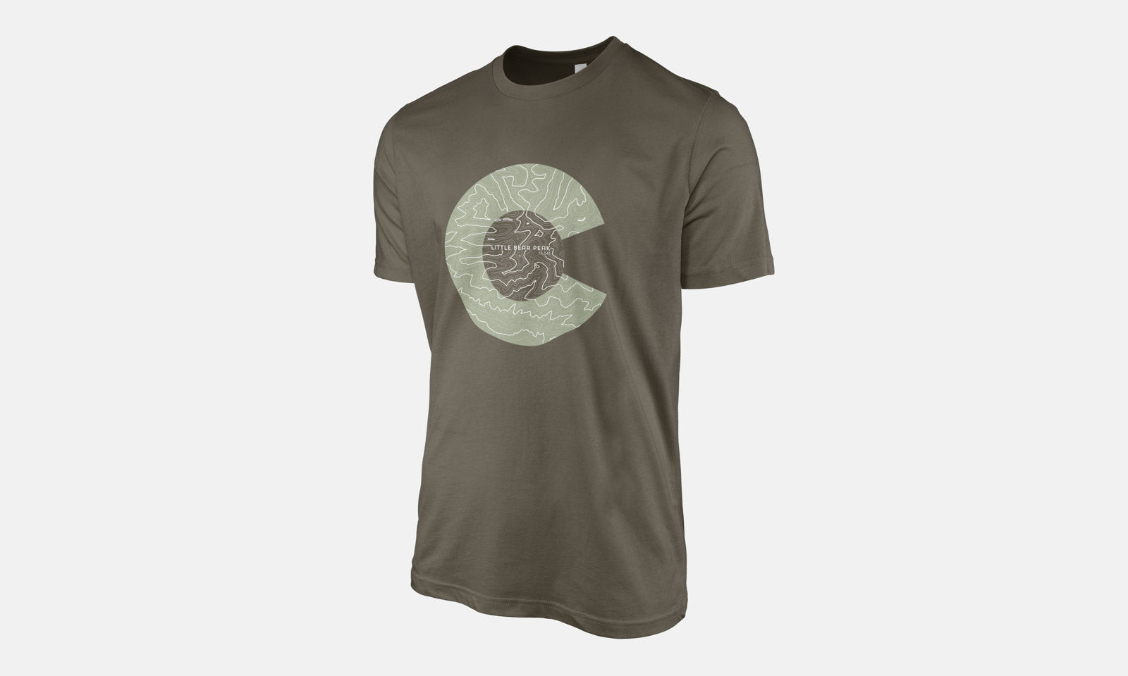 Little Bear Peak Topo 14er Shirt