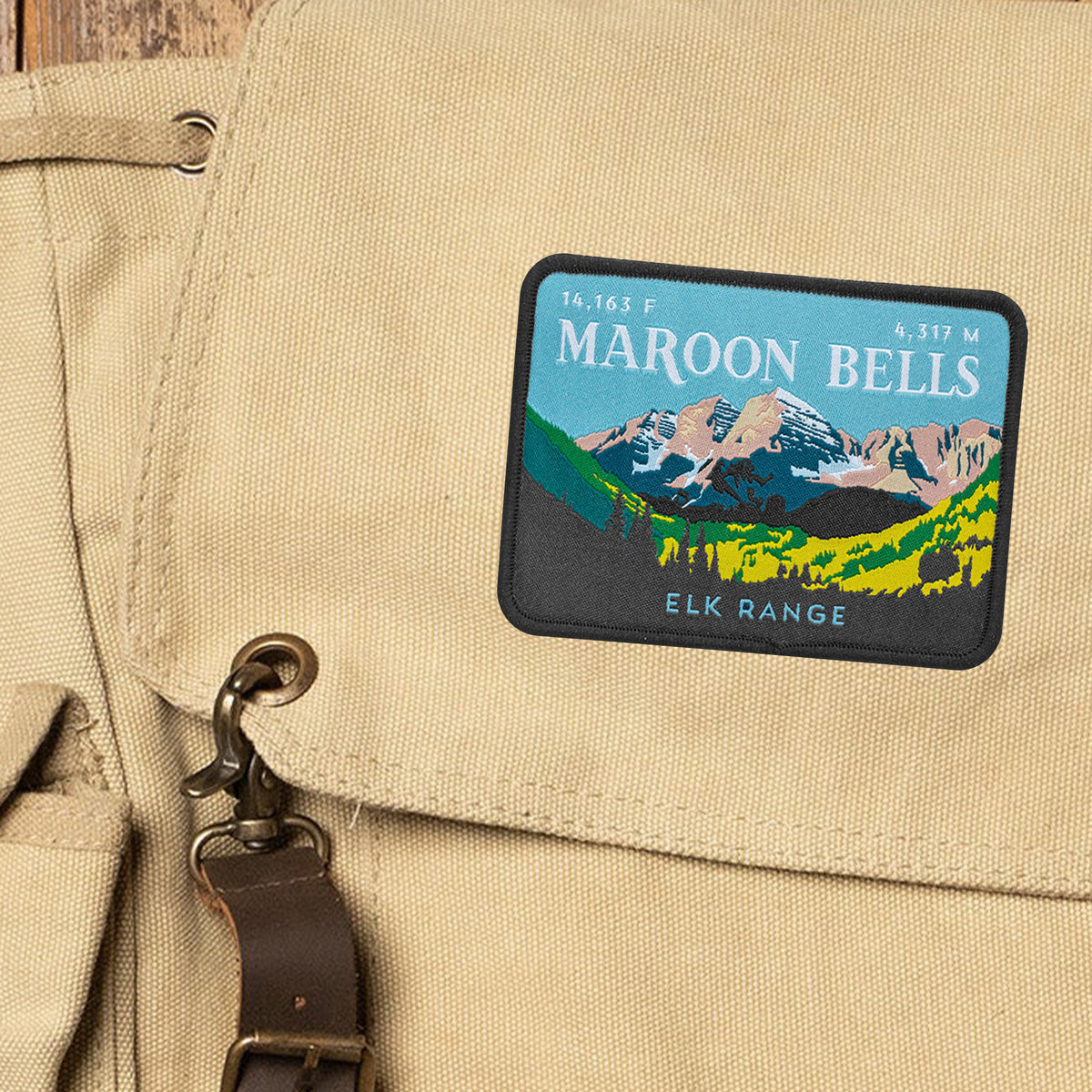 Maroon Bells Colorado 14er Patch