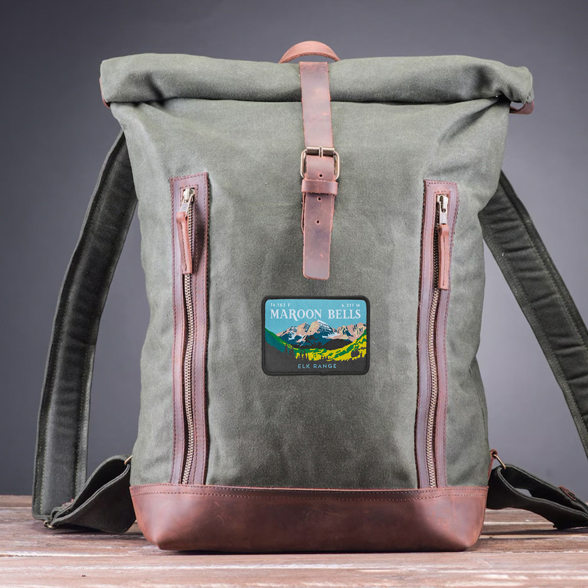 Maroon Bells Colorado 14er Patch