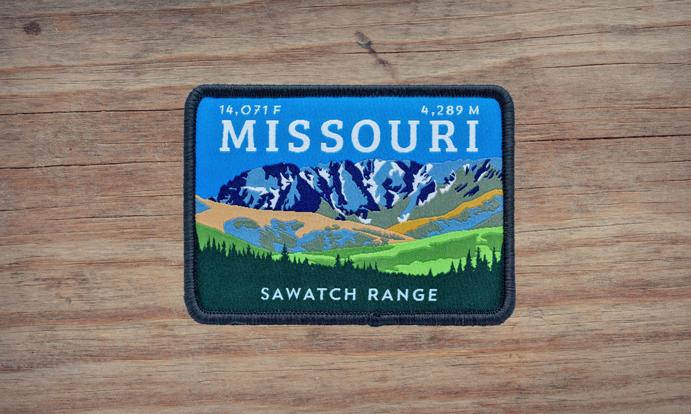 Missouri Mountain Colorado 14er Patch