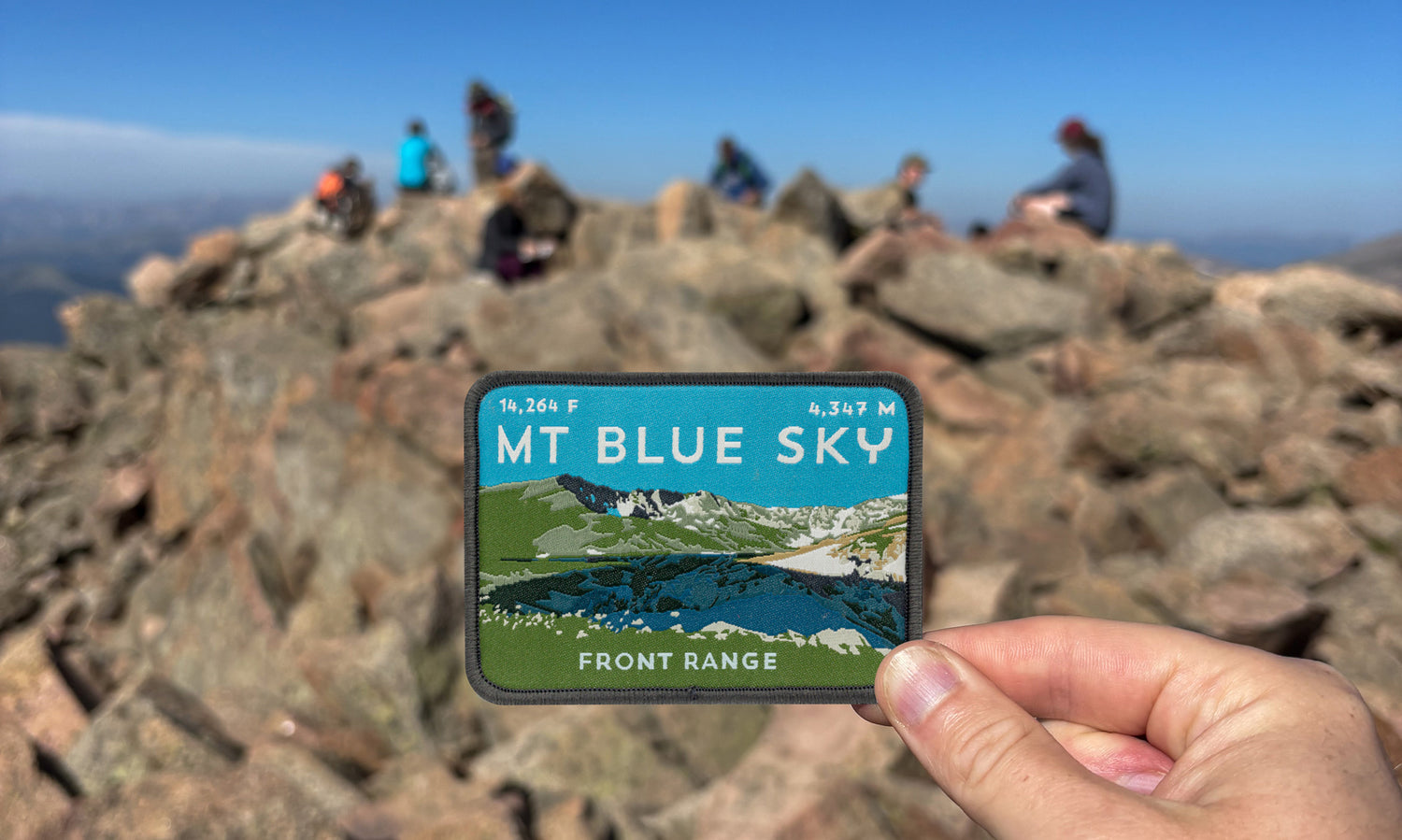 Mt Blue Sky Colorado 14er Patch