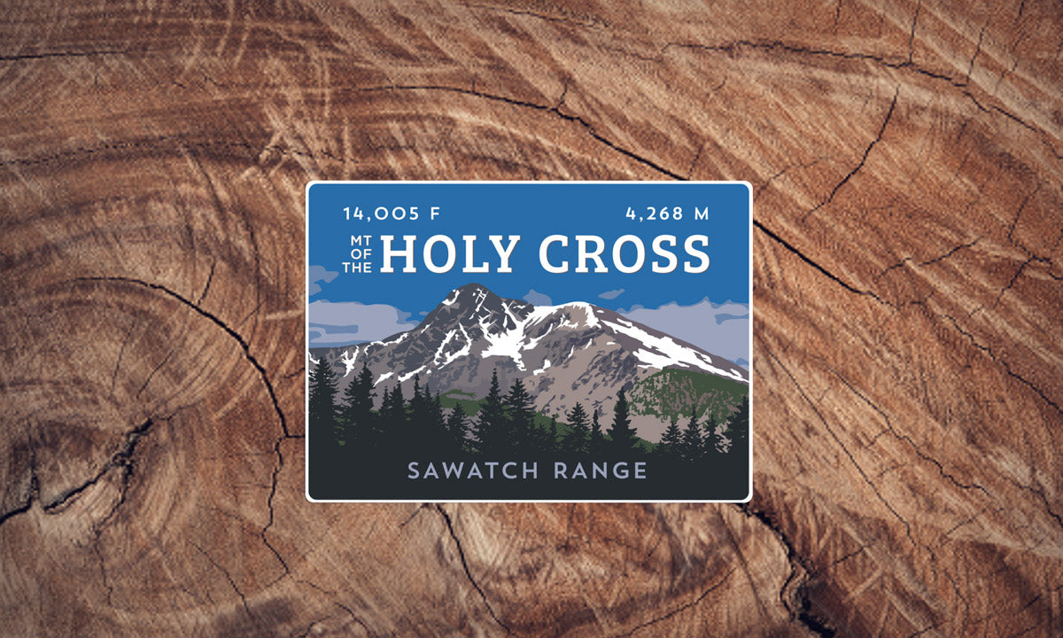 Mount of the Holy Cross Colorado 14er Sticker