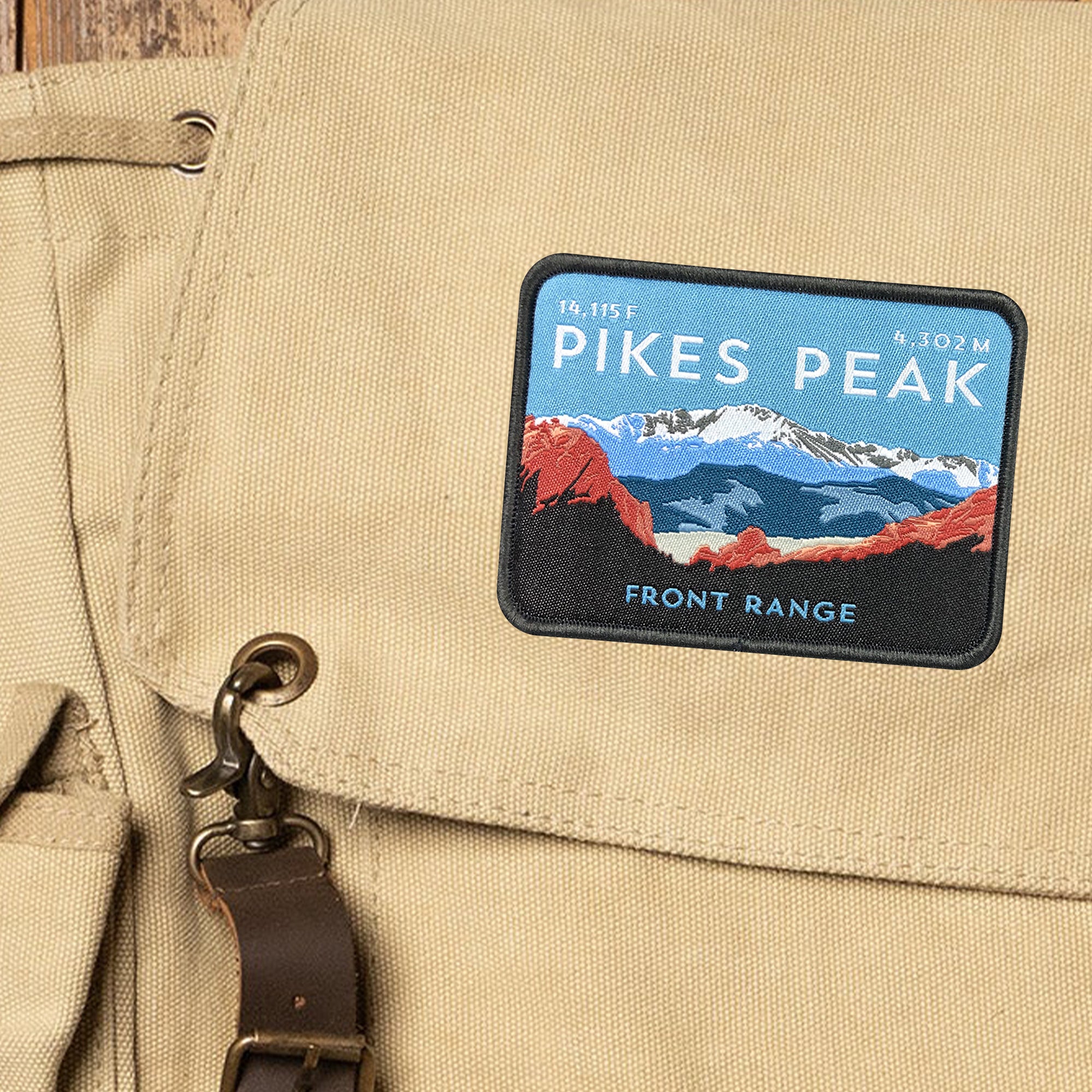 Pikes Peak Colorado 14er Patch