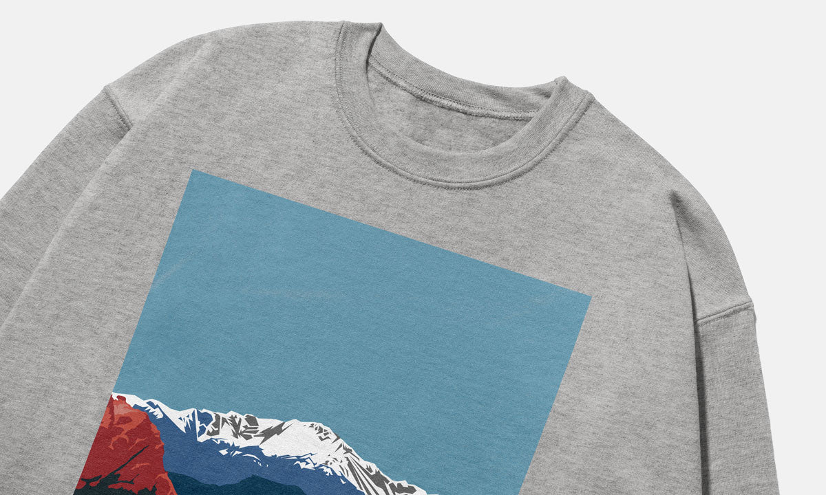 Pikes Peak Colorado 14er Sweatshirt