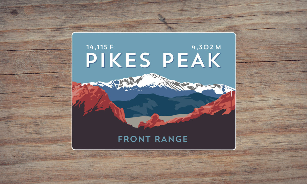 Colorado 14er Sticker Pack (The Complete Collection)