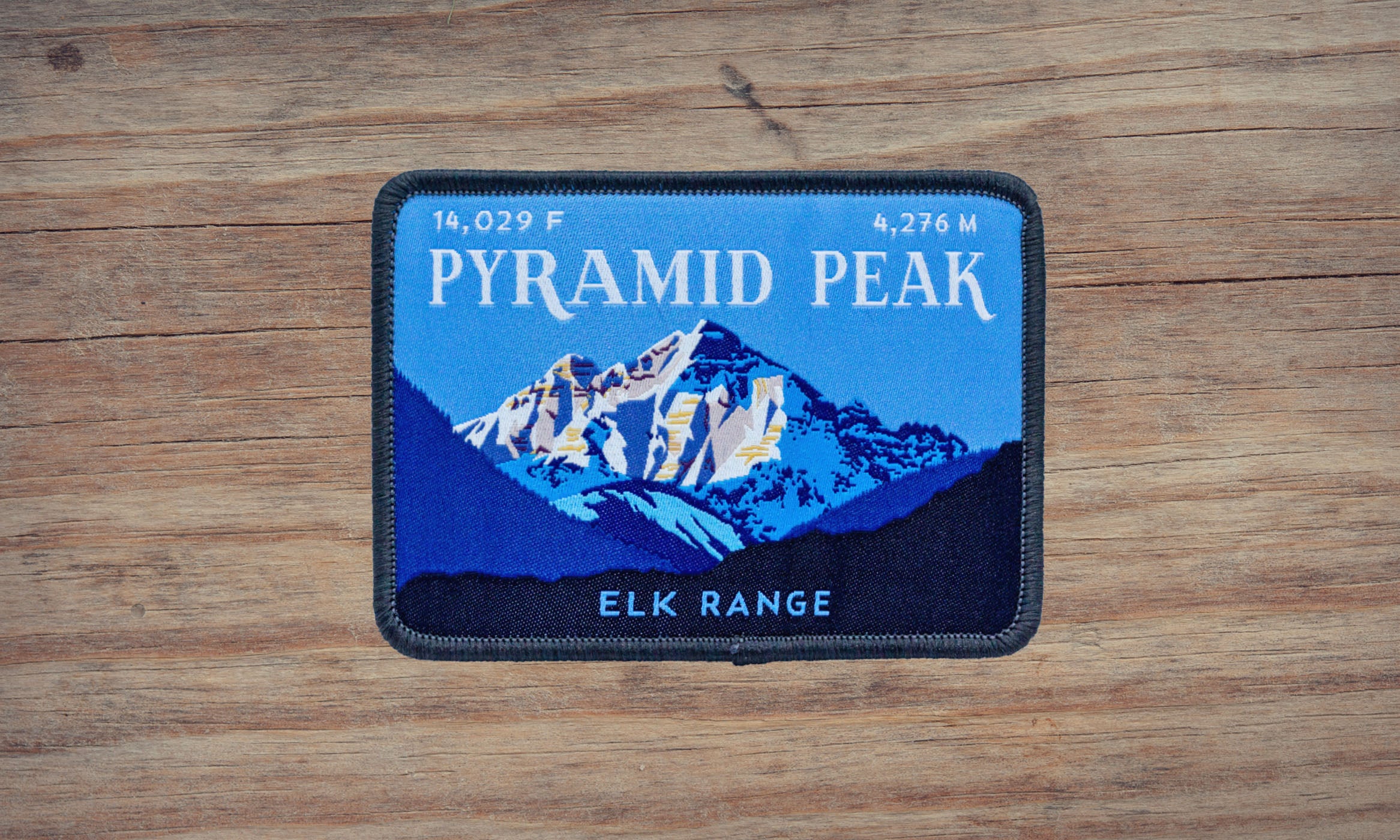 Pyramid Peak Colorado 14er Patch