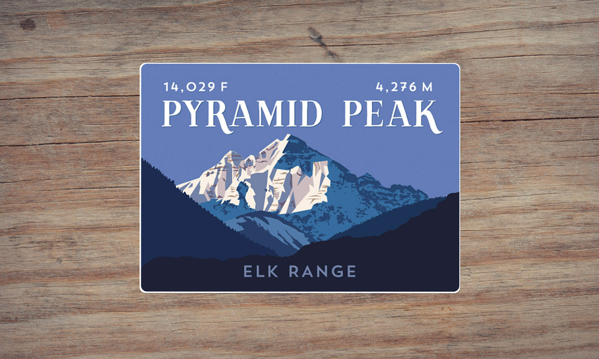 Colorado 14er Sticker Pack (The Complete Collection)