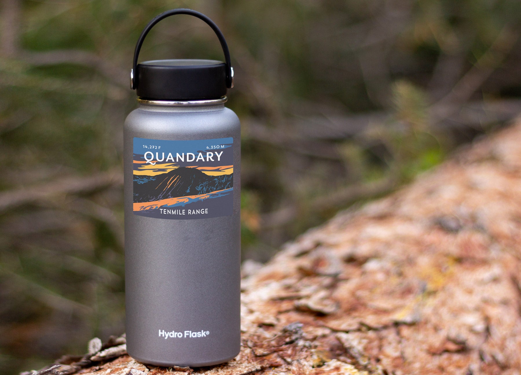 Quandary Peak Colorado 14er Sticker
