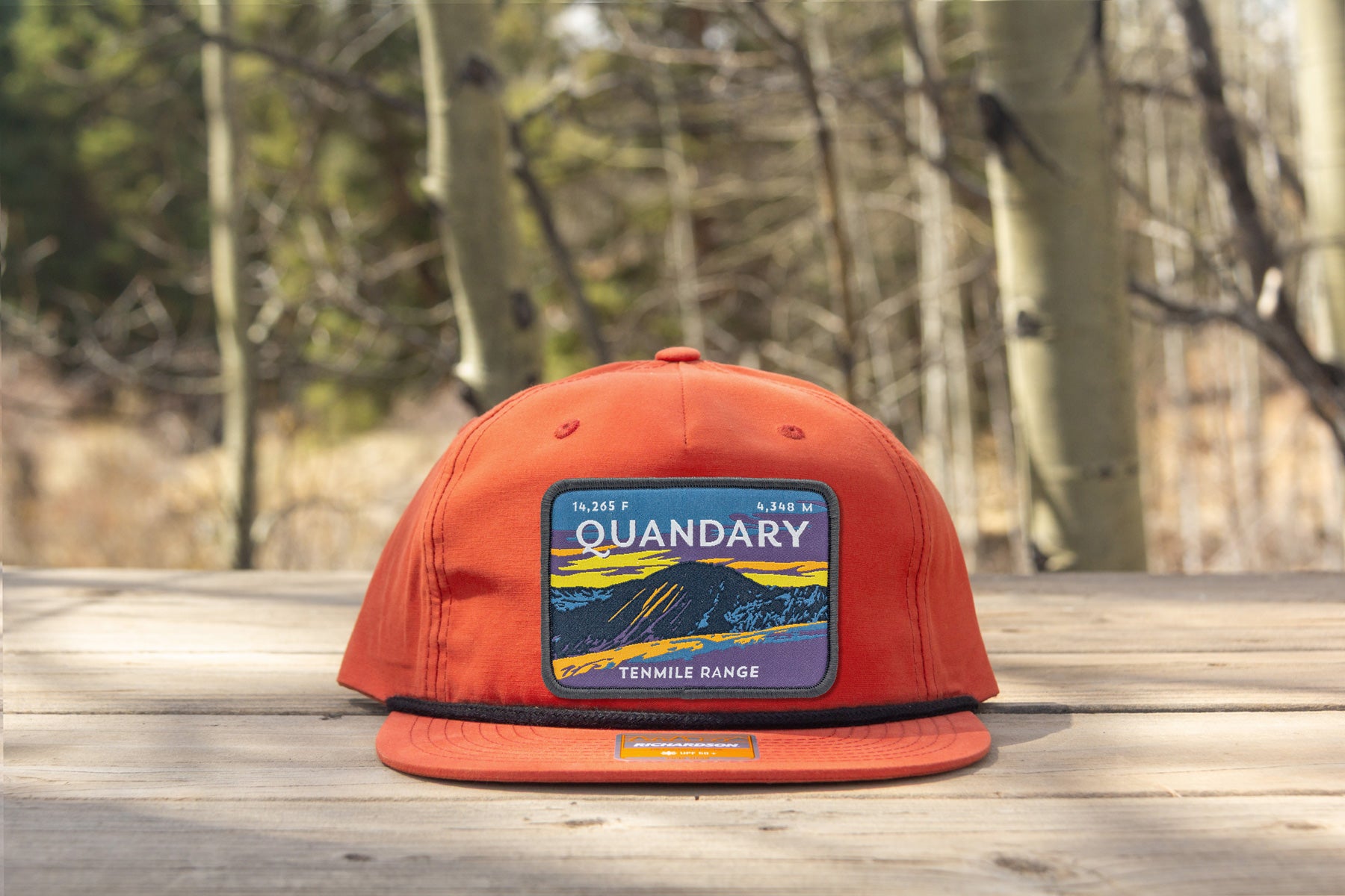 Quandary Peak Colorado 14er Rope Hat