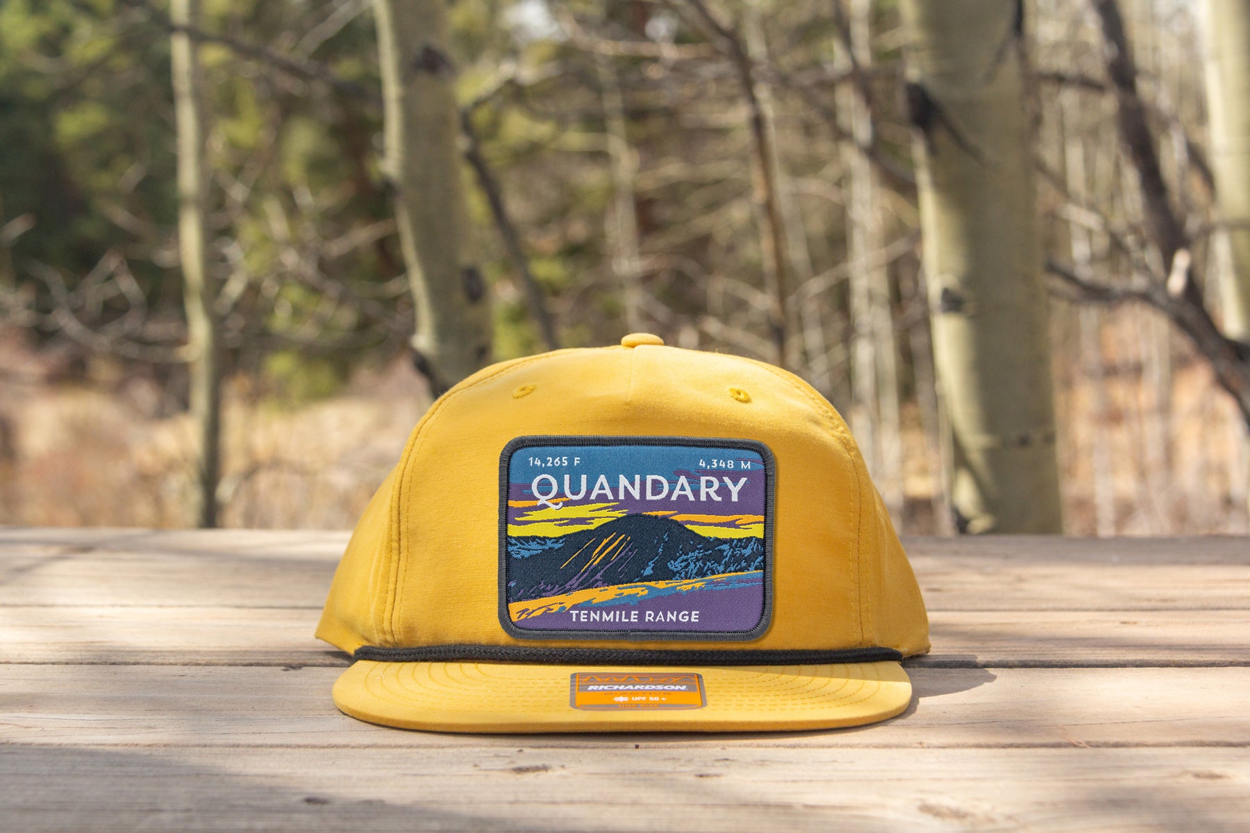 Quandary Peak Colorado 14er Rope Hat