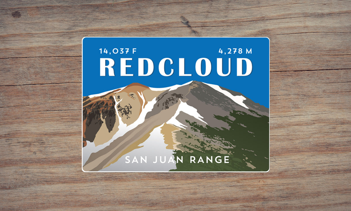 Colorado 14er Sticker Pack (The Complete Collection)