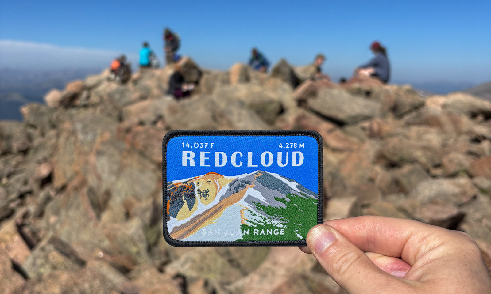 Redcloud Peak Colorado 14er Patch