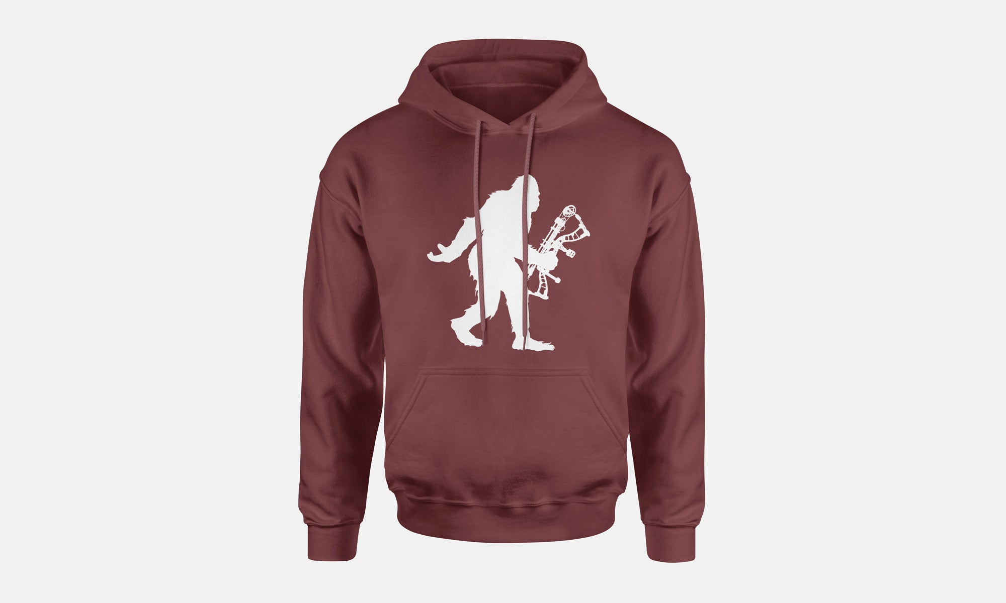 Sasquatch Archery Hunting Hooded Sweatshirt