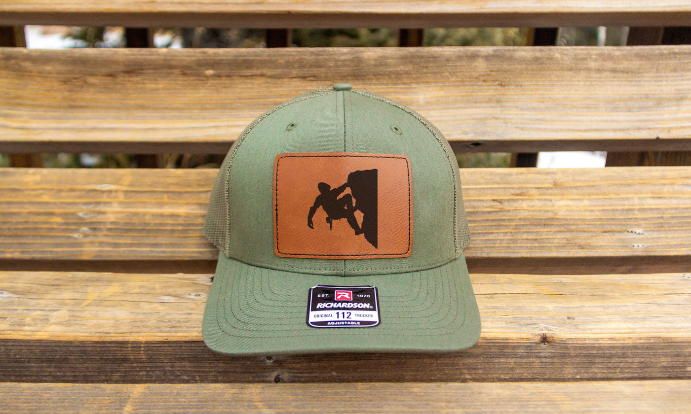 Sasquatch Rock Climbing Hat Green