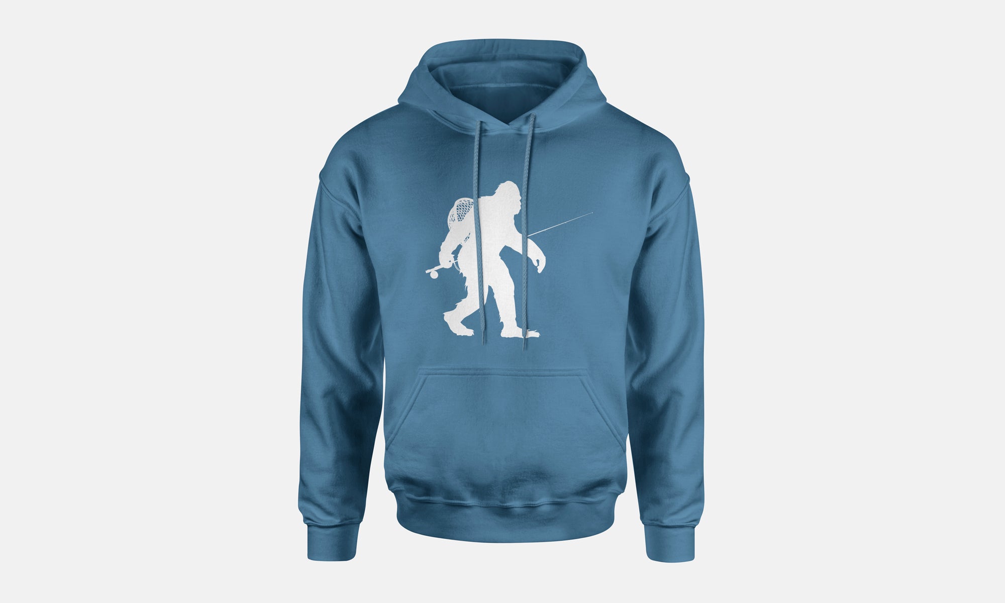 Sasquatch Fly Fishing Hoodie