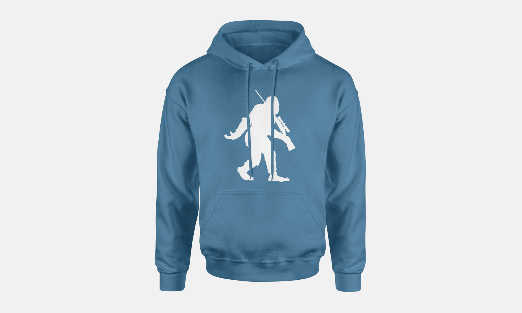 Sasquatch Rifle Hunting Hooded Sweatshirt