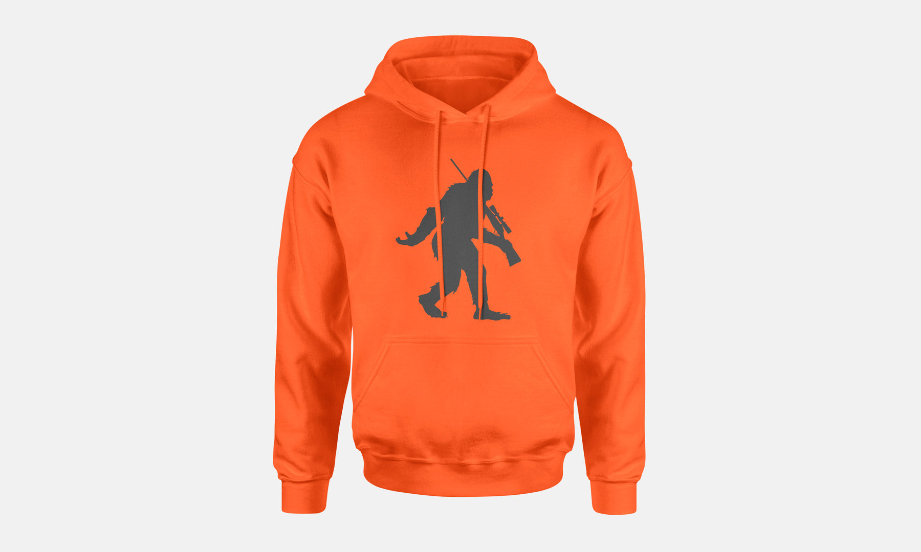 Sasquatch Rifle Hunting Hooded Sweatshirt