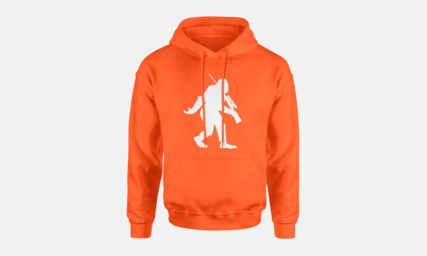 Sasquatch Rifle Hunting Hooded Sweatshirt