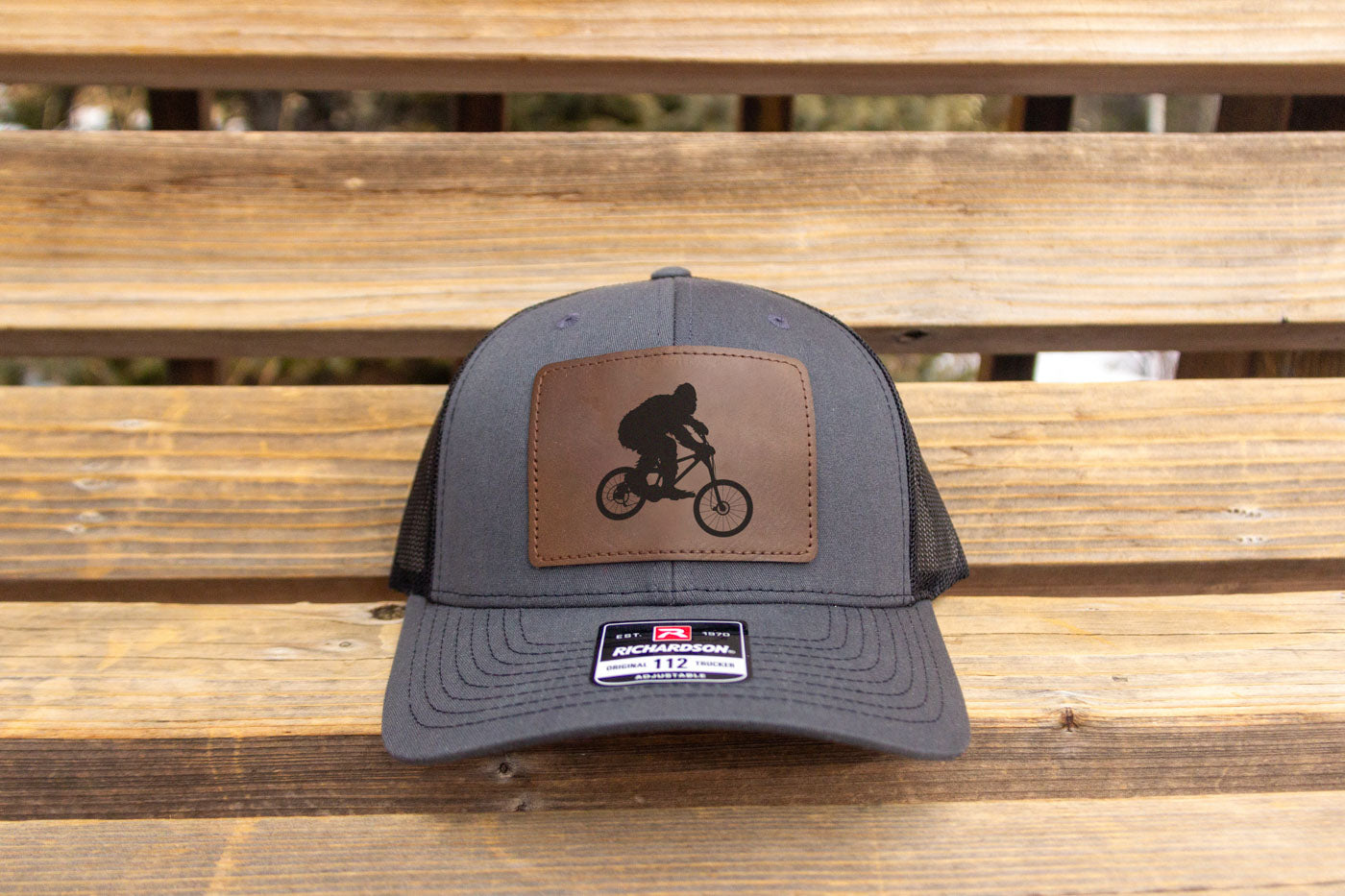 Sasquatch Mountain Bike Hat Charcoal