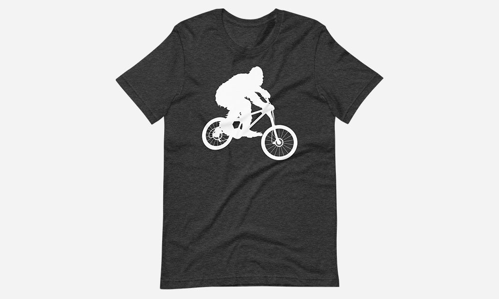 Sasquatch Mountain Biking T-Shirt