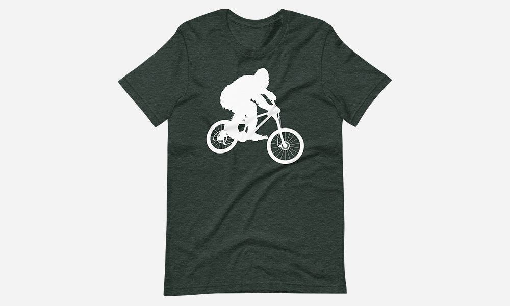 Sasquatch Mountain Biking T-Shirt