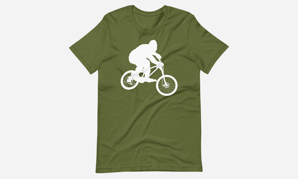 Sasquatch Mountain Biking T-Shirt