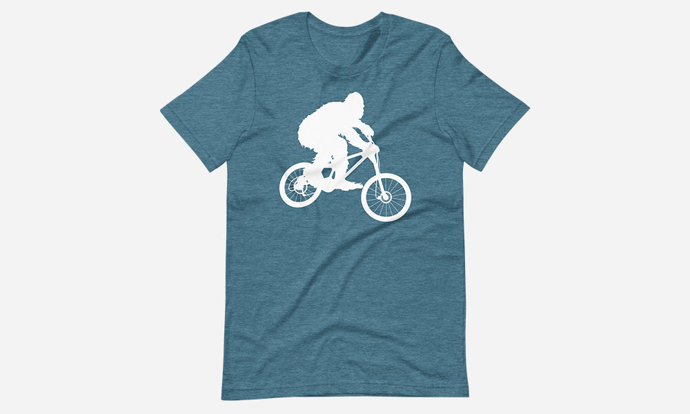 Sasquatch Mountain Biking T-Shirt