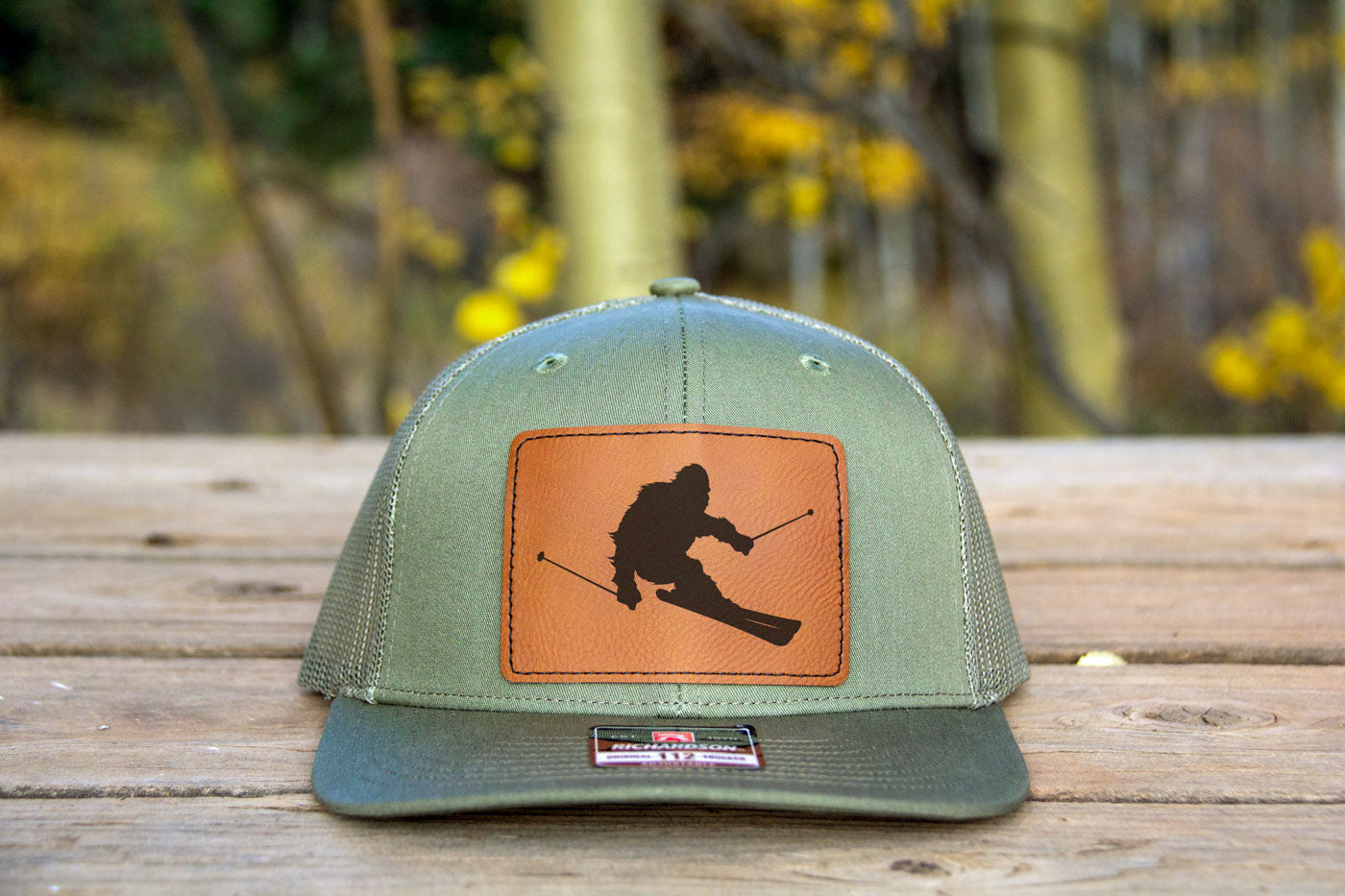Sasquatch Ski Hat Green