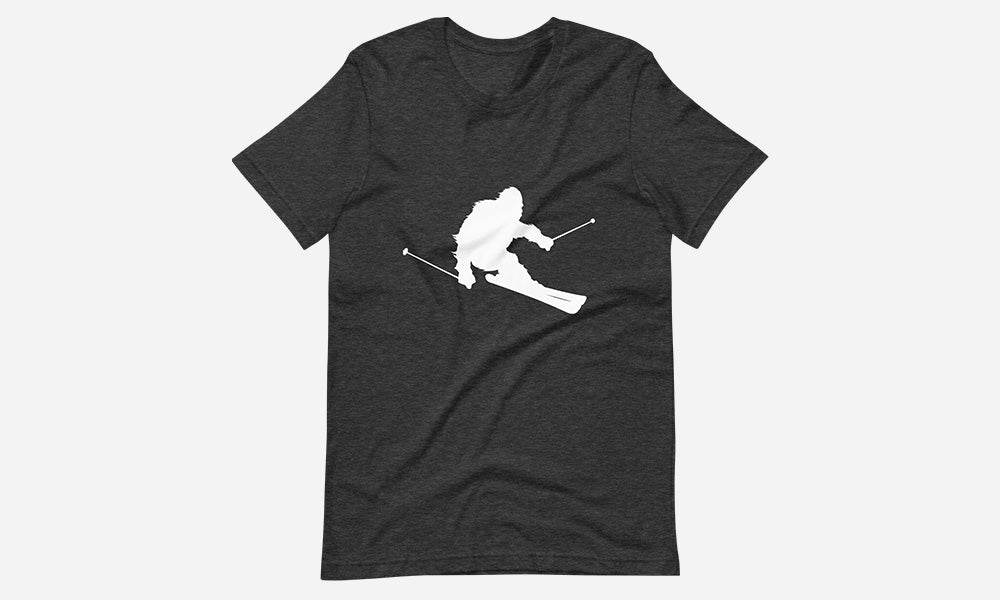 Sasquatch Skiing T-Shirt