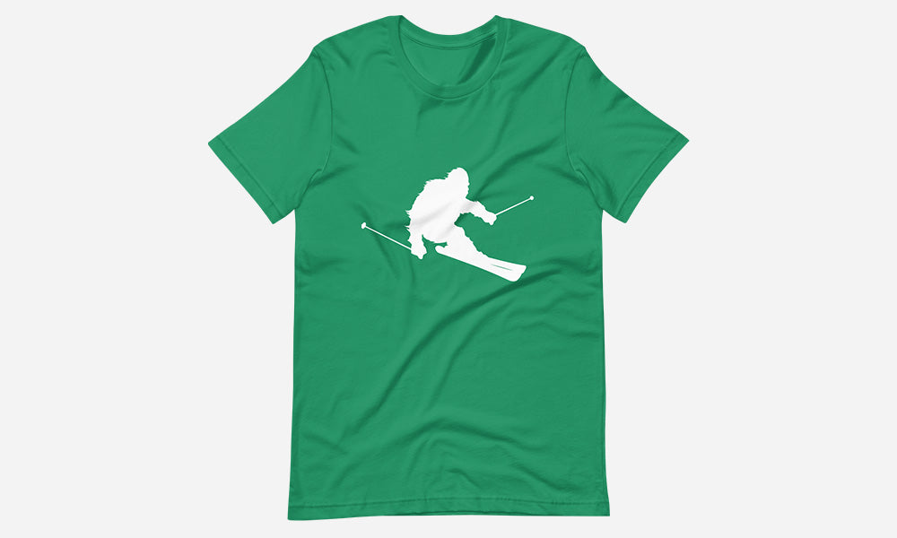 Sasquatch Skiing T-Shirt