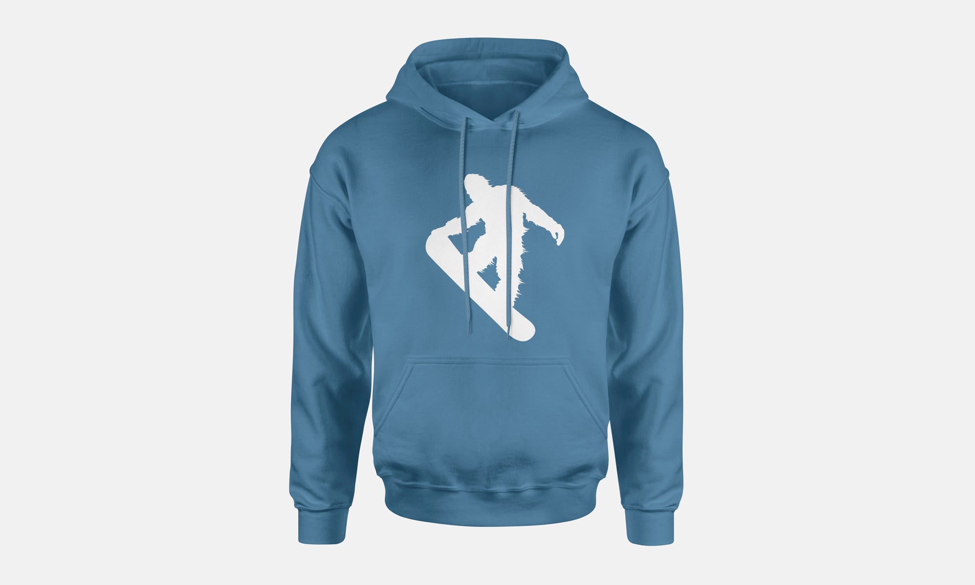 Sasquatch Snowboarding Hooded Sweatshirt