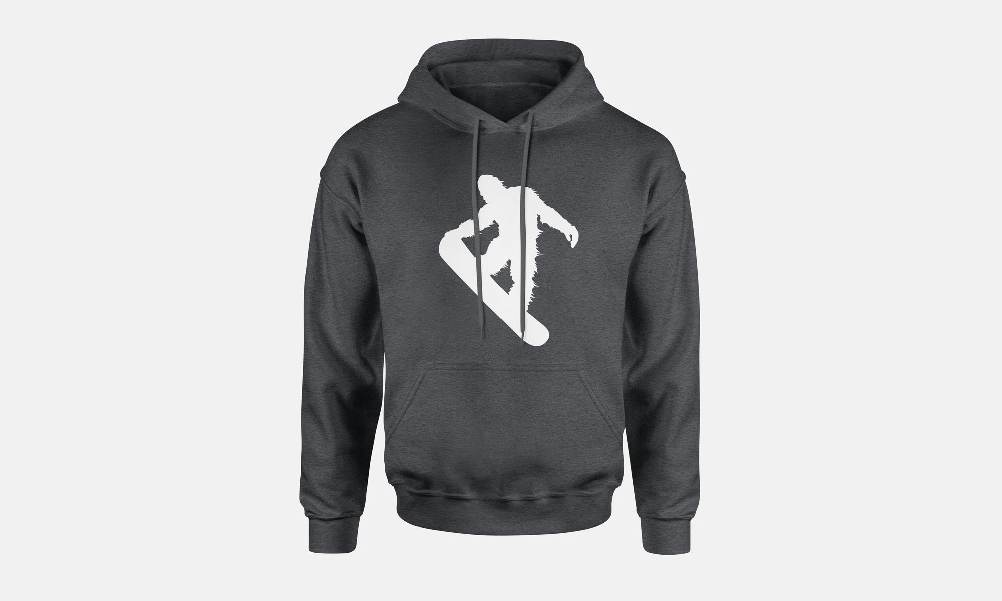 Sasquatch Snowboarding Hooded Sweatshirt