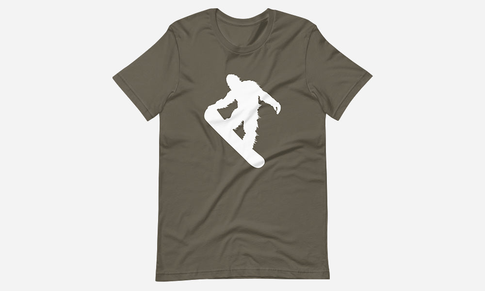 Sasquatch Snowboarding T-Shirt
