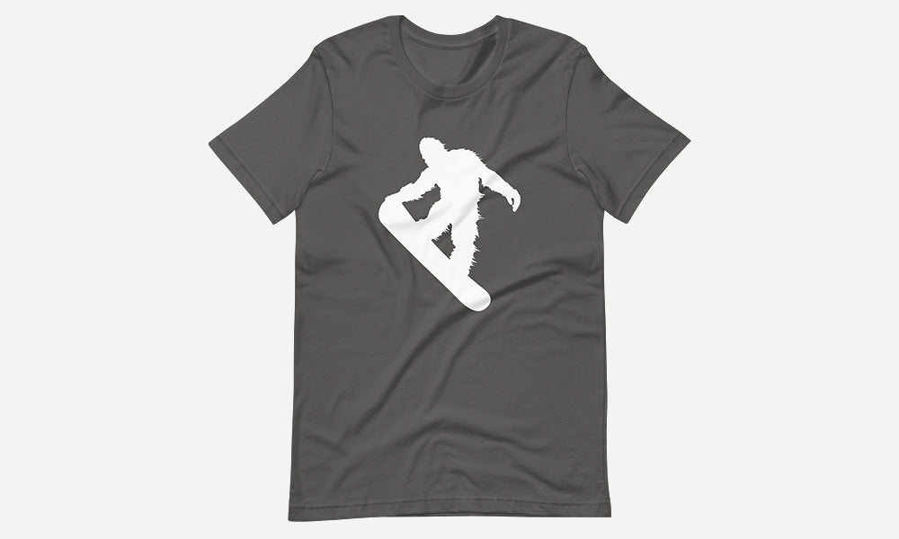Sasquatch Snowboarding T-Shirt